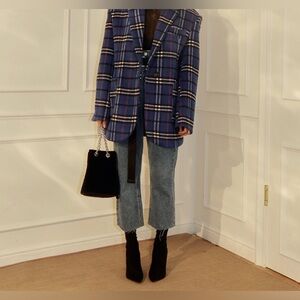 TTOPP STRAIGHT LEG JEANS WITH RAW HEM